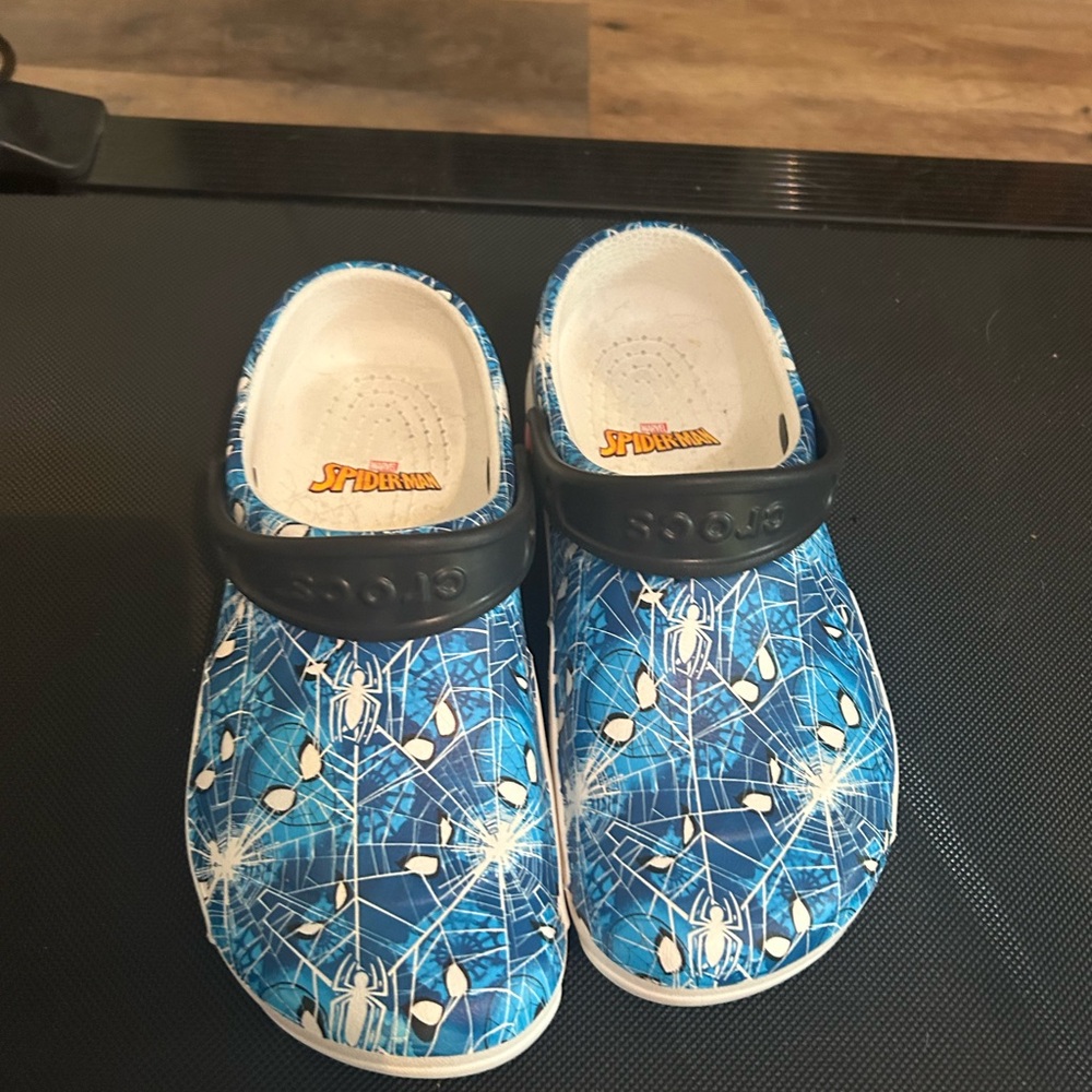 Spider-Man crocs